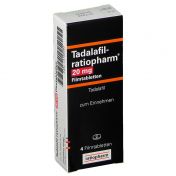 Tadalafil-ratiopharm 20 mg Filmtabletten