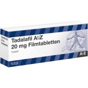 Tadalafil AbZ 20 mg Filmtabletten günstig im Preisvergleich