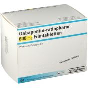 Gabapentin-ratiopharm 600mg Filmtabletten günstig im Preisvergleich