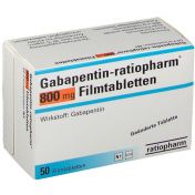 Gabapentin-ratiopharm 800mg Filmtabletten