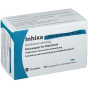 Inhixa 2.000 IE (20 mg)/0.2 ml Injektionslösung günstig im Preisvergleich