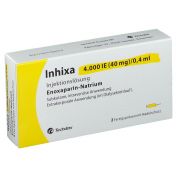Inhixa 4.000 IE (40 mg)/0.4 ml Injektionslösung