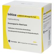 Inhixa 4.000 IE (40 mg)/0.4 ml Injektionslösung günstig im Preisvergleich