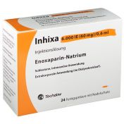 Inhixa 6.000 IE (60 mg)/0.6 ml Injektionslösung