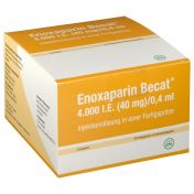 Enoxaparin Becat 4.000 IE (40 mg)/0.4 ml