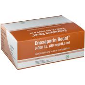 Enoxaparin Becat 8.000 IE (80 mg)/0.8 ml günstig im Preisvergleich