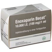 Enoxaparin Becat 10.000 IE (100 mg)/1 ml