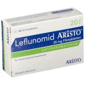 Leflunomid Aristo 20 mg Filmtabletten günstig im Preisvergleich