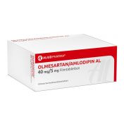 Olmesartan/Amlodipin AL 40 mg/5 mg Filmtabletten günstig im Preisvergleich