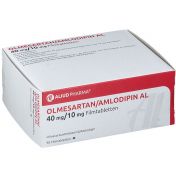 Olmesartan/Amlodipin AL 40 mg/10 mg Filmtabletten günstig im Preisvergleich