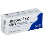 Metypred 8 mg GALEN