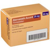 Atorvastatin Accord 20 mg Filmtabletten