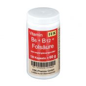 Vitamin B6+B12+Folsäure Kapseln