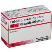 Felodipin-ratiopharm 10mg Retardtabletten günstig im Preisvergleich