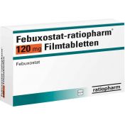 Febuxostat-ratiopharm 120 mg Filmtabletten günstig im Preisvergleich