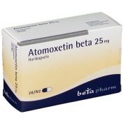 Atomoxetin beta 25 mg Hartkapseln