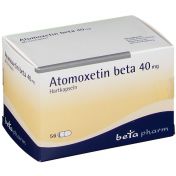 Atomoxetin beta 40 mg Hartkapseln