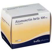 Atomoxetin beta 100 mg Hartkapseln günstig im Preisvergleich