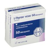 L-Thyrox HEXAL 50 Mikrogramm Tabl.i.Kalenderpack. günstig im Preisvergleich