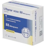 L-Thyrox HEXAL 88 Mikrogramm Tabl.i.Kalenderpack.