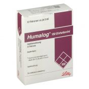 Humalog 100 E/ml Patrone Injektionslösung