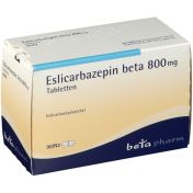 Eslicarbazepin beta 800 mg Tabletten
