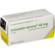 duloxetin-biomo 45 mg magensaftresistente Hartkap.
