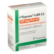 Hepaxane 6.000 IE (60 mg)/ 0.6ml Inj.-Lsg. FSP