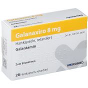 Galanaxiro 8 mg Hartkapseln retardiert