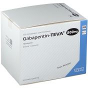 Gabapentin-TEVA 800mg Filmtabletten günstig im Preisvergleich