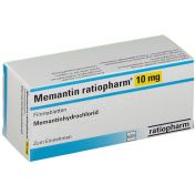 Memantin-ratiopharm 10mg Filmtabletten günstig im Preisvergleich