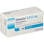 Delmuno 2.5/2.5 mg Retardtabletten