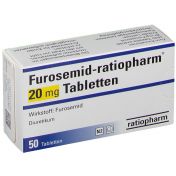 Furosemid ratiopharm 20mg Tabletten