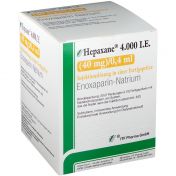 HEPAXANE 4.000 I.E. 40 mg/0.4 ml Inj.-Lsg.F-Spr.