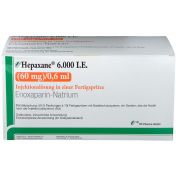 HEPAXANE 6.000 I.E. 60 mg/0.6 ml Inj.-Lsg.F-Spr.