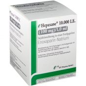 HEPAXANE 10.000 I.E. 100 mg/1 ml Inj.-Lsg.F-Spr. günstig im Preisvergleich