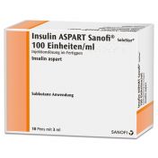 Insulin aspart Sanofi 100 E/ml ILO i.Fertigpen Sol