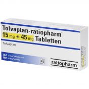 Tolvaptan-ratiopharm 15 mg + 45 mg Tabletten