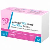 Lisinopril HCT Dexcel 10 mg/12.5 mg Tabletten günstig im Preisvergleich