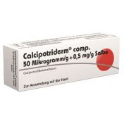 Calcipotriderm comp. 50 ug/g + 0.5 mg/g Salbe