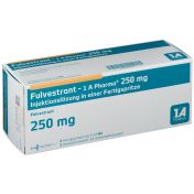 FULVESTRANT -1A Pharma 250MG Inj.-Lsg.i.e.Fertigsp günstig im Preisvergleich
