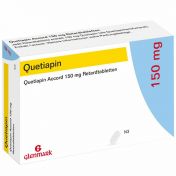 Quetiapin Glenmark 150 mg Retardtabletten