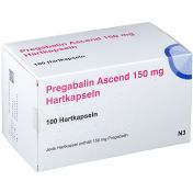 Pregabalin Ascend 150 mg Hartkapseln günstig im Preisvergleich