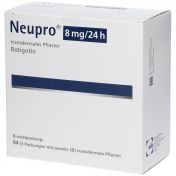 NEUPRO 8 mg/24 h transdermale Pflaster günstig im Preisvergleich