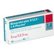 Bisoprolol plus 5/12.5-1 A Pharma günstig im Preisvergleich
