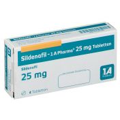 Sildenafil - 1 A Pharma 25 mg Tabletten günstig im Preisvergleich