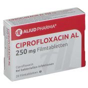 Ciprofloxacin AL 250mg Filmtabletten