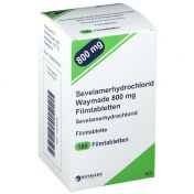 Sevelamerhydrochlorid Waymade 800 mg Filmtabletten günstig im Preisvergleich