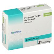 Pregabalin Zentiva 50 mg Hartkapseln günstig im Preisvergleich