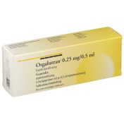 Orgalutran 0.25/0.5ml Fertigspritzen günstig im Preisvergleich